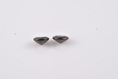Set of 2 Elite Shungite (Rnd 5 mm) 0.48 ctw Loose Gemstone