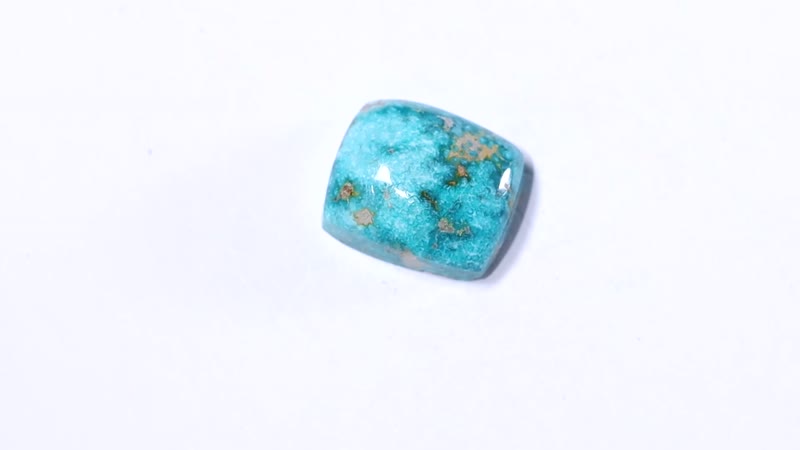 Sierra Nevada Turquoise (Cush 12x10 mm) 5.18 ctw Loose Gemstone
