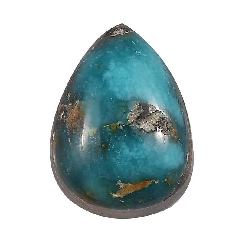 Sierra Nevada Turquoise (Pear 8x6 mm) 1.05 ctw Loose Gemstone