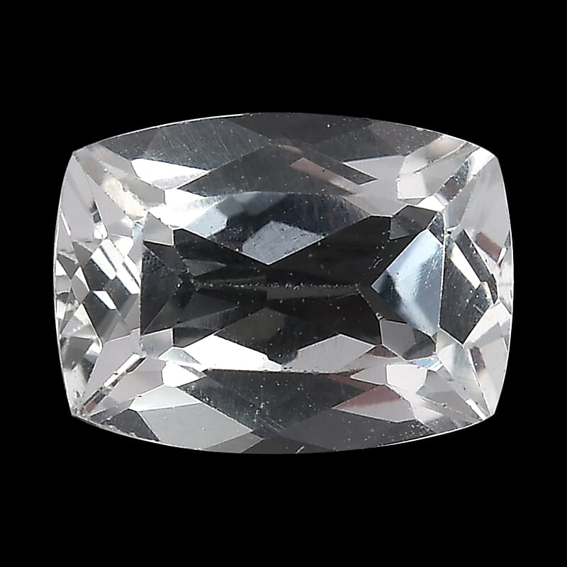 White Topaz (Cush 8x6 mm) 1.54 ctw Loose Gemstone