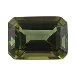 AAAA Sapo Green Tourmaline (Oct Free Size) 1.25 ctw