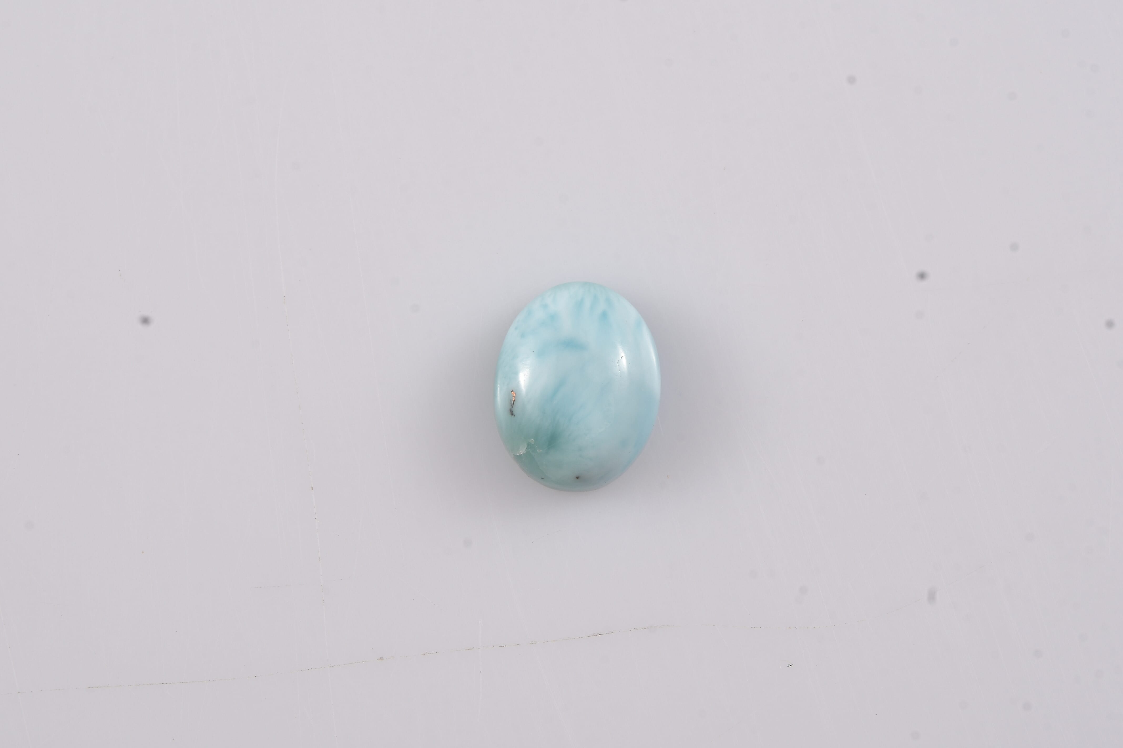 Larimar (Ovl 9x7 mm) 2.23 ctw Loose Gemstone