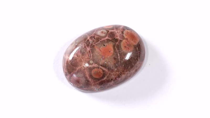 Poppy Jasper (Ovl 18x13mm) 8.71 ctw Loose Gemstone