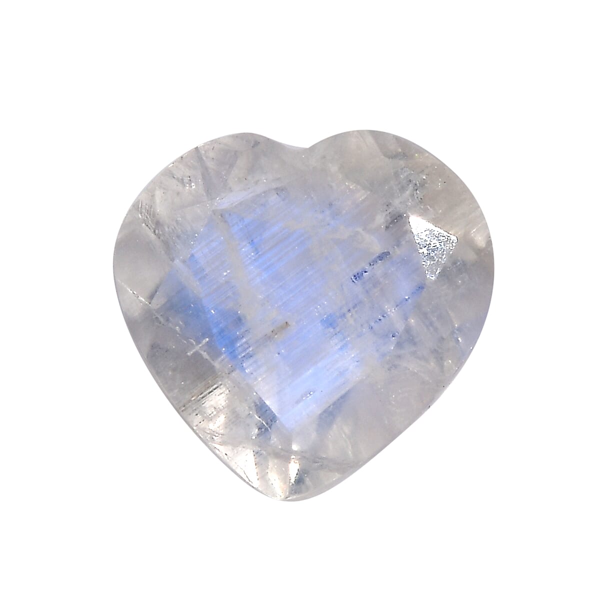 AA Rainbow Moonstone (Hrt 6 mm) 0.75 ctw