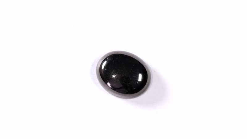 Elite Shungite (Oval 10x8 mm) 1.29 ctw Loose Gemstone