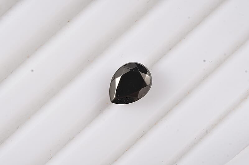 Elite Shungite (Pear 9x7 mm) 0.81 ctw Loose Gemstone