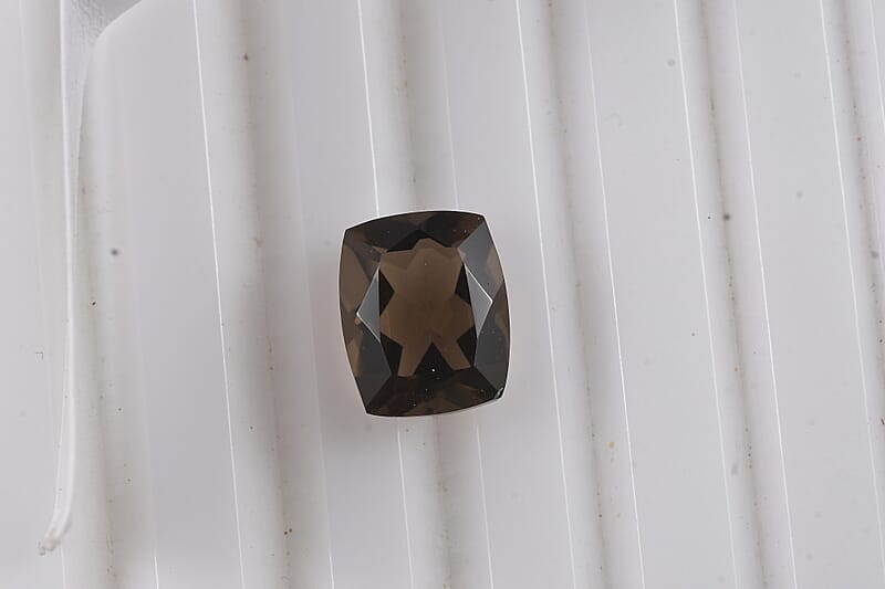 Smoky Quartz (Cush 11x9 mm) 3.51 ctw Loose Gemstone