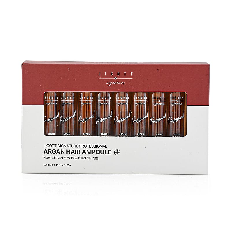 Jigott Signature Professional Argan Hair Ampoule (10x 0.43oz)