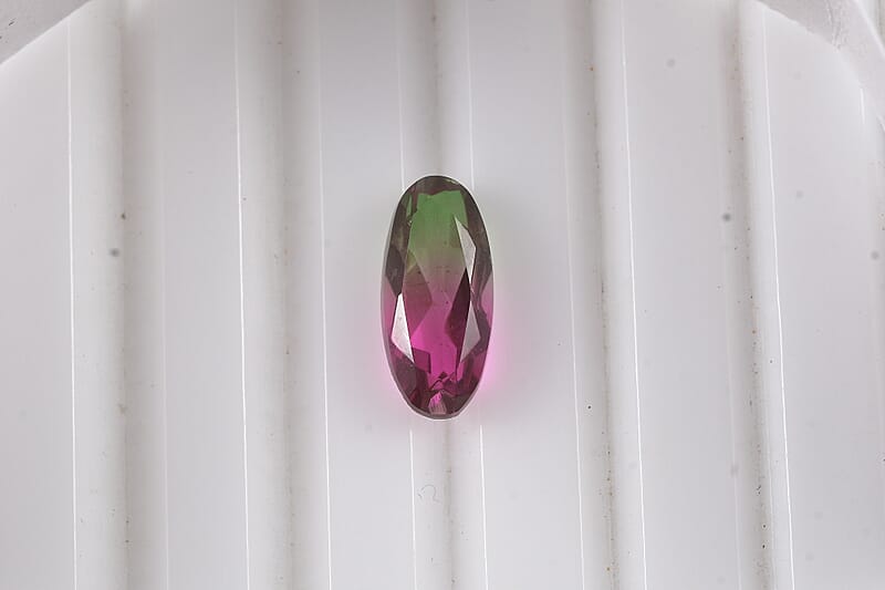 Watermelon Quartz Triplet (Ovl 13x6mm) 2.24 ctw Loose Gemstone