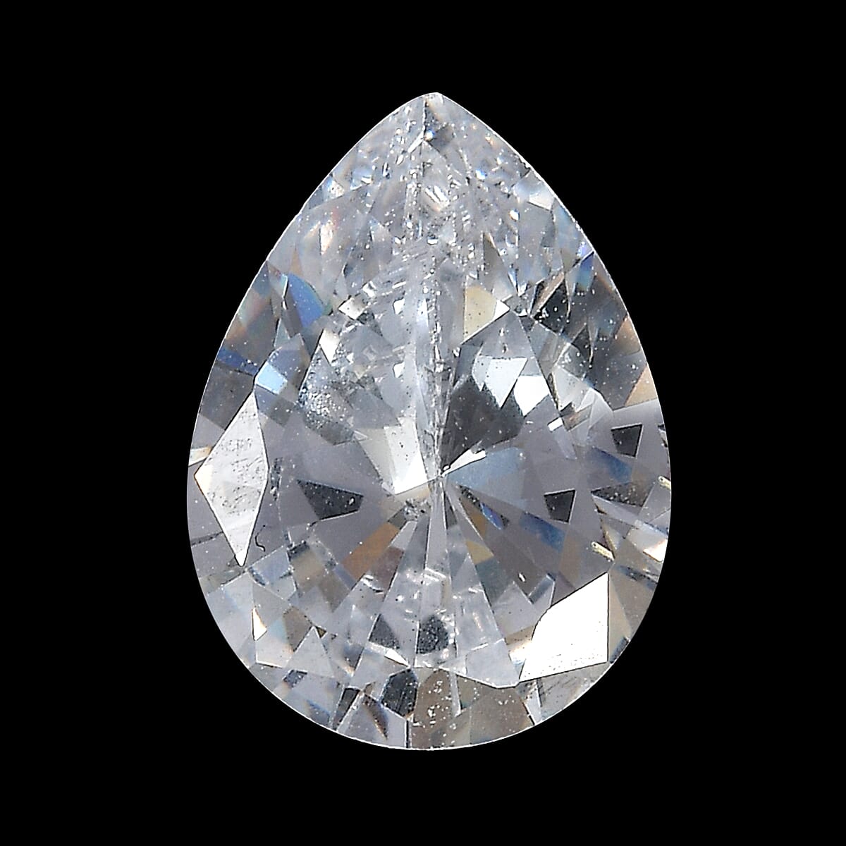 Simulated Diamond (Pear 8x6mm) 1.75 ctw Loose Gemstone