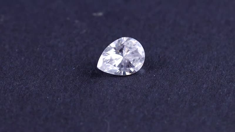 Simulated Diamond (Pear 8x6mm) 1.75 ctw Loose Gemstone