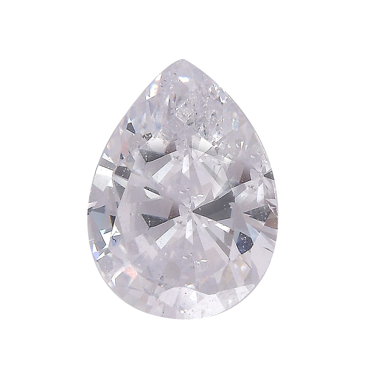 Simulated Diamond (Pear 8x6mm) 1.75 ctw Loose Gemstone