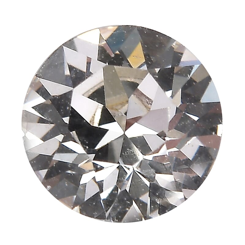 White Crystal by Swarovski (Rnd 6.25 mm) 0.83 ctw Loose Gemstone