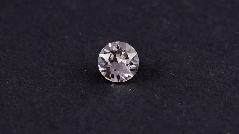 White Crystal by Swarovski (Rnd 6.5 mm) 0.85 ctw Loose Gemstone