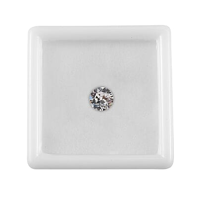 White Crystal by Swarovski (Rnd 6.5 mm) 0.85 ctw Loose Gemstone