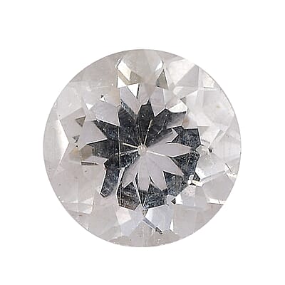 AA White Topaz (Rnd 8 mm) 1.87 ctw Loose Gemstone