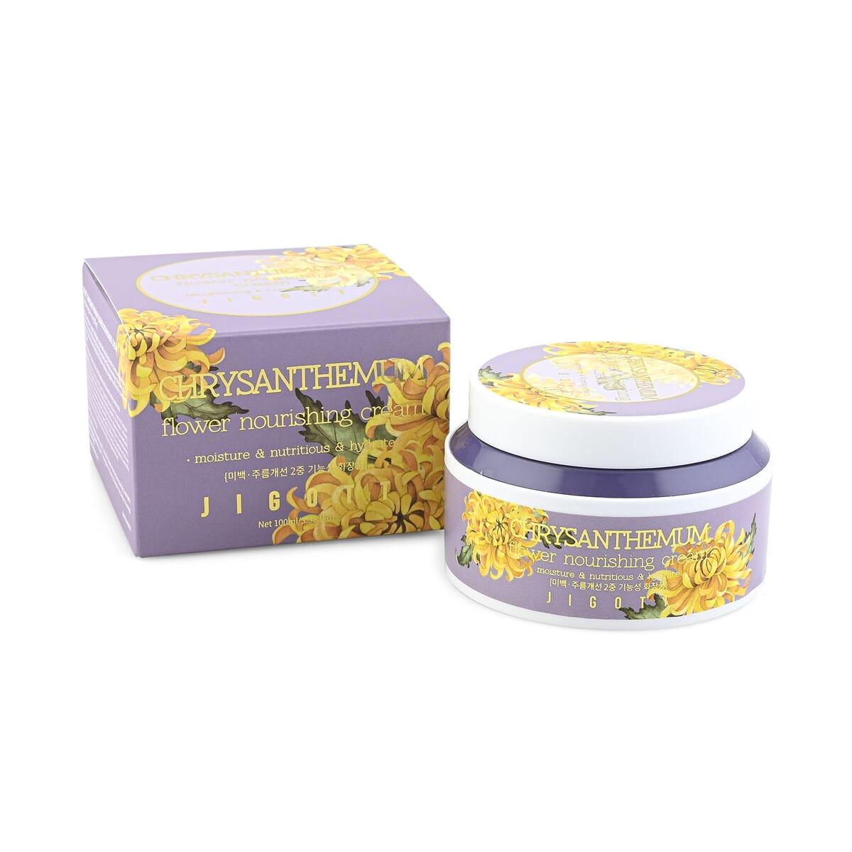 Jigott Chrysanthemum Flower Nourishing Cream (3.38oz) image number 0