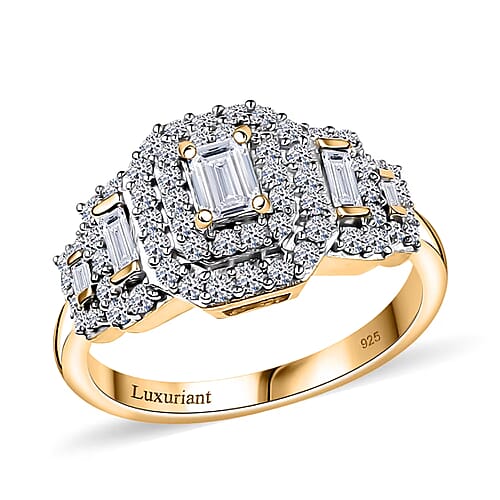 Yellow Gold Over Sterling Silver / 10 - Product card gallery slide 1 (10177975845177)