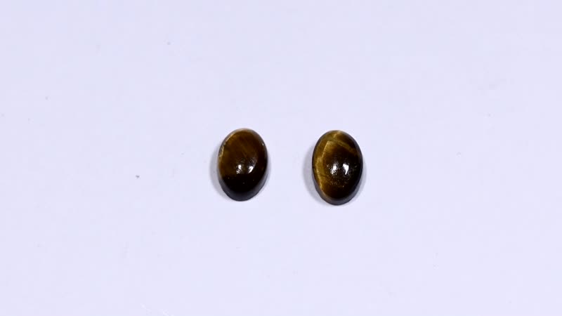 Tigers Eye (Ovl 6x4 mm) 0.89 ctw Loose Gemstone