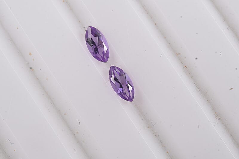 Uruguayan Amethyst (Mrq 5x2.5mm) 0.22 ctw Loose Gemstone