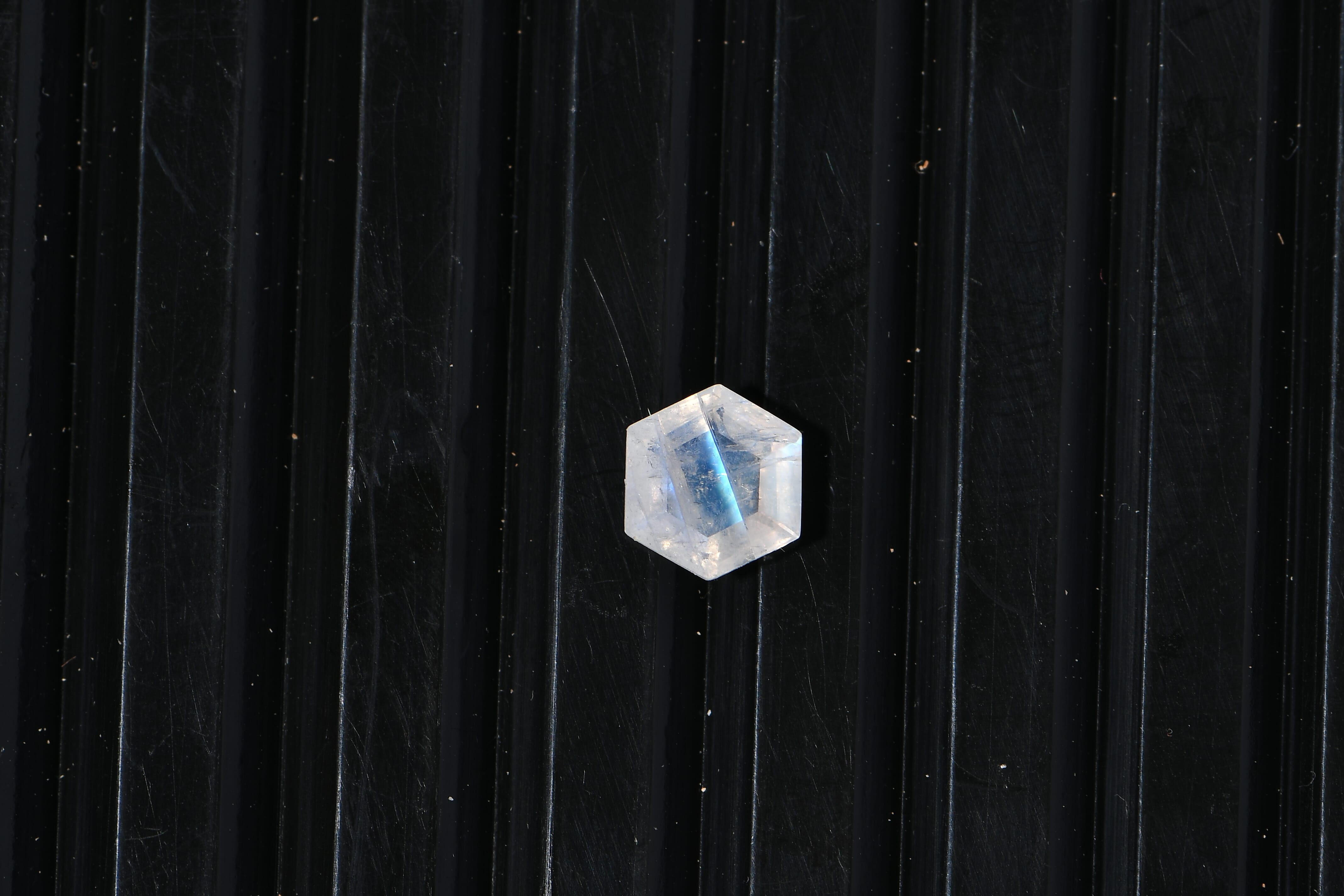 Buy AA Rainbow Moonstone (Hexagon 6 mm) 0.80 ctw Loose Buy AA Rainbow Moonstone (Hexagon 6 mm) 0.80 ctw Loose