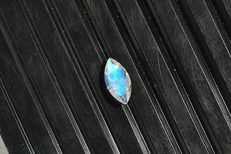 AA Rainbow Moonstone (Mrq 10x5 mm) 0.85 ctw Loose Gemstone