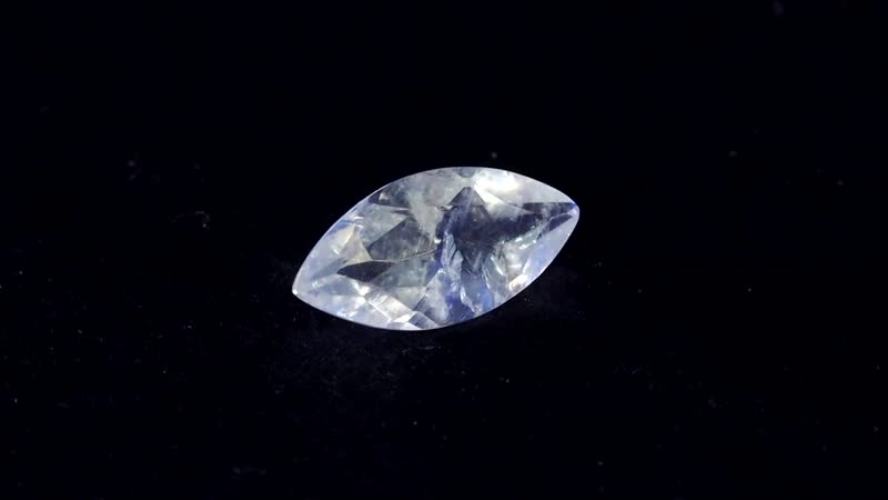 AA Rainbow Moonstone (Mrq 10x5 mm) 0.85 ctw Loose Gemstone
