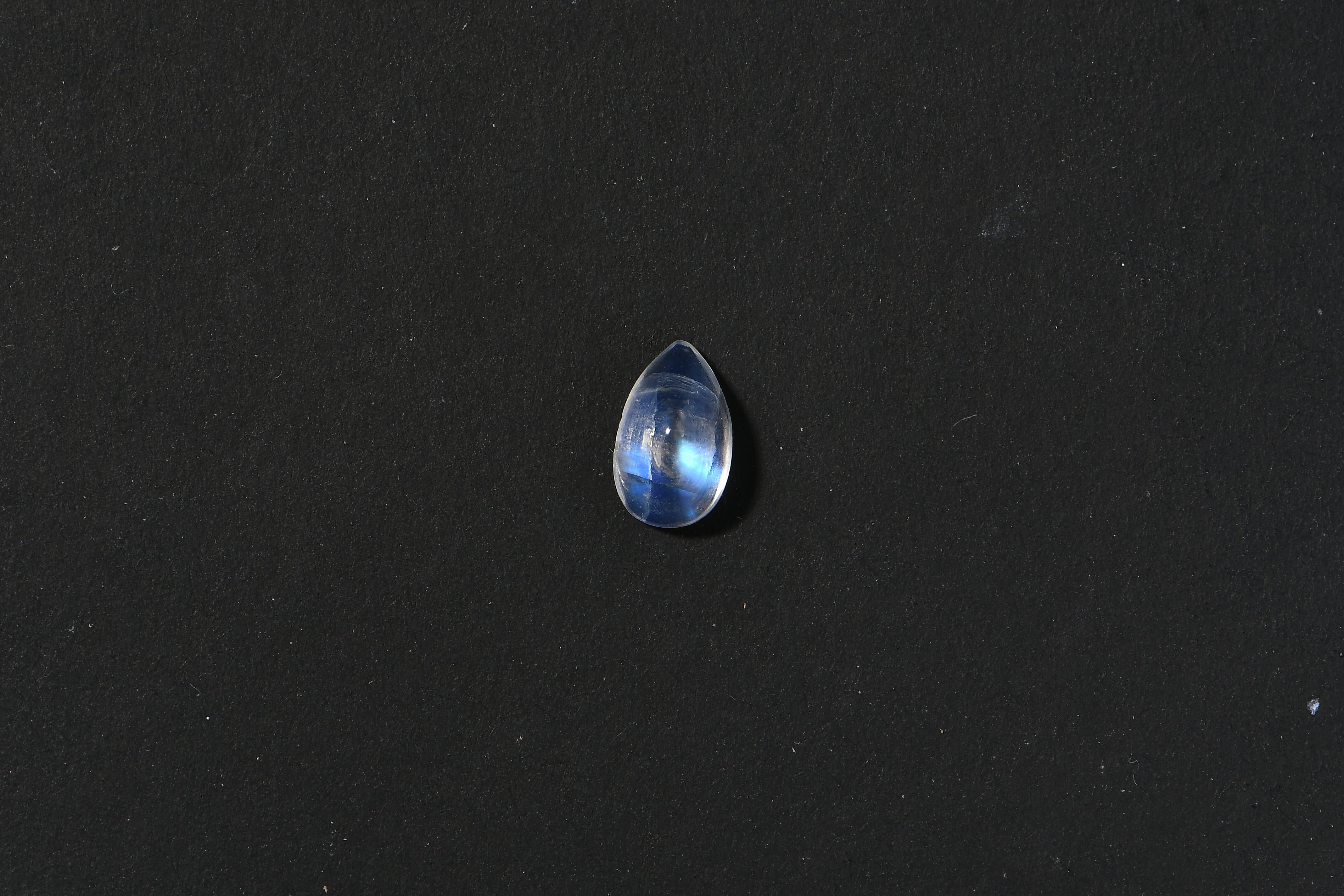 Rainbow Moonstone (Pear 8x5 mm) 0.88 ctw Loose Gemstone
