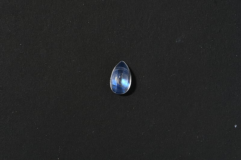 Rainbow Moonstone (Pear 8x5 mm) 0.88 ctw Loose Gemstone
