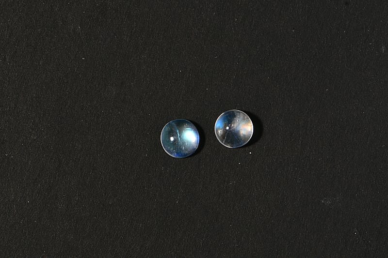 AA Rainbow Moonstone (Rnd 5 mm) 1.14 ctw Loose Gemstone