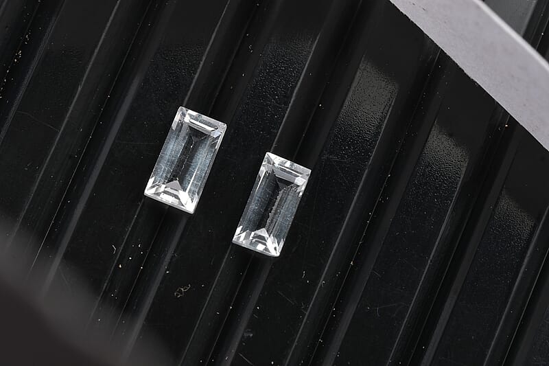 White Topaz (Bgt 7x3.5 mm) 1.42 ctw Loose Gemstone