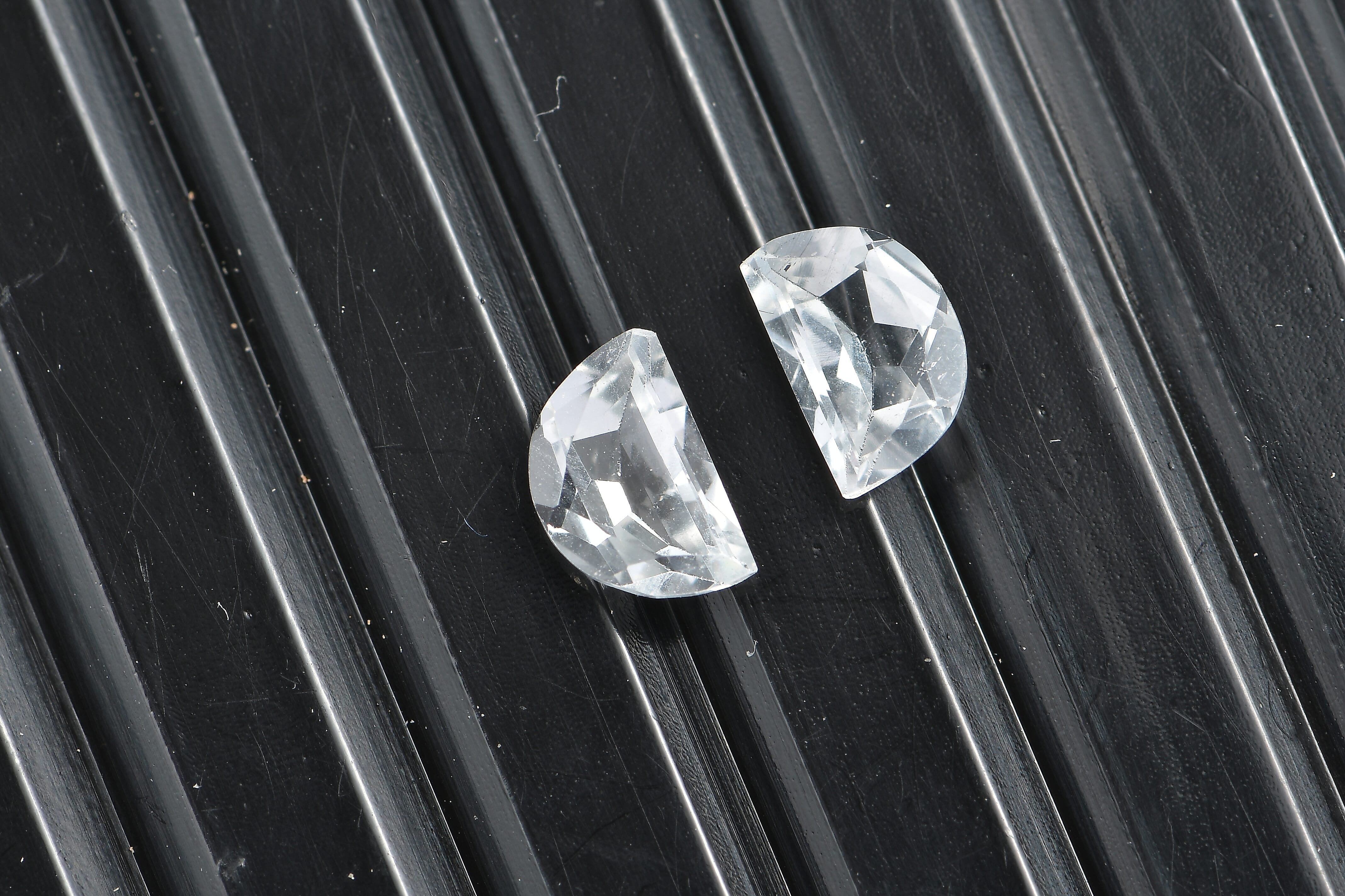 White Topaz (D_Shape 6x4 mm) 0.86 ctw Loose Gemstone