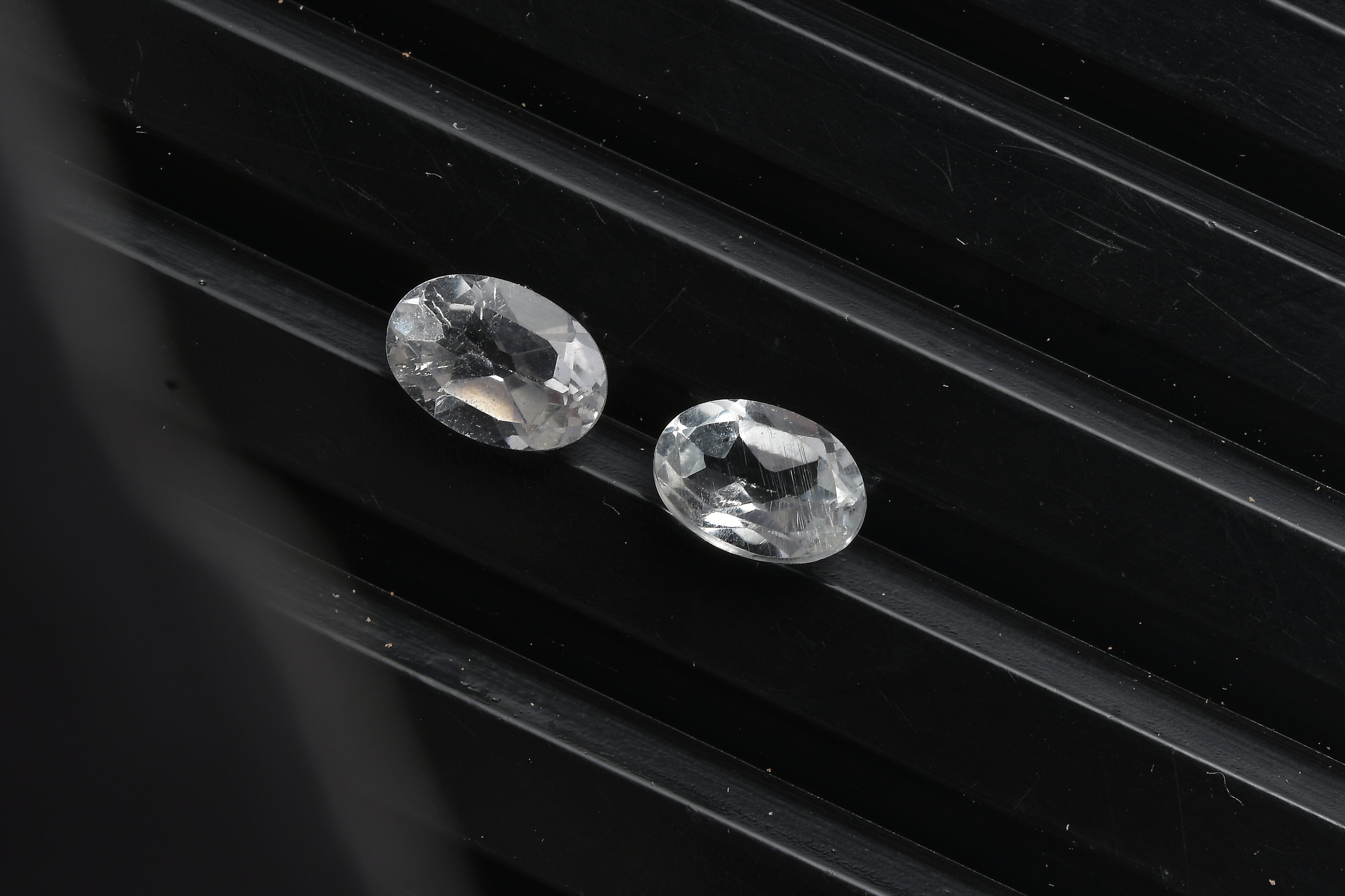 White Topaz (Ovl 6x4 mm) 1.09 ctw Loose Gemstone