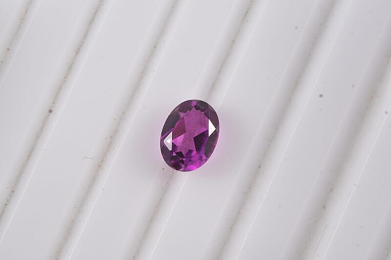 African Lilac Triplet Quartz (Ovl 8x6 mm) 1.43 ctw Loose Gemstone