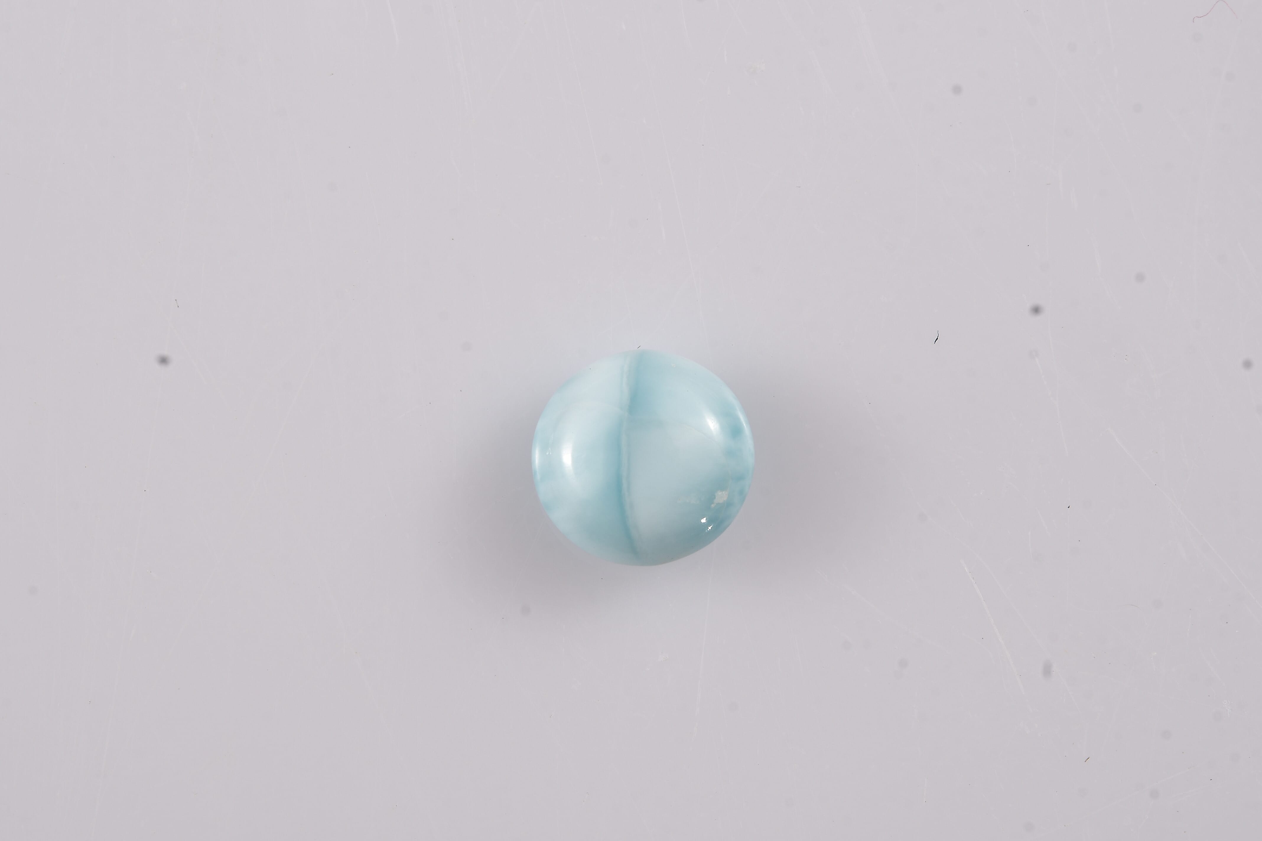 Larimar (Rnd 8 mm) 1.96 ctw Loose Gemstone