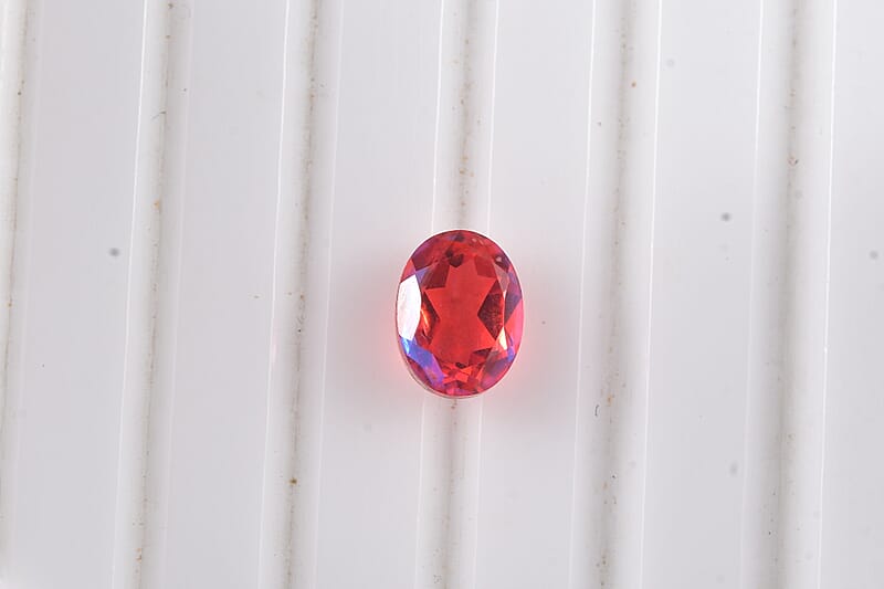 Volcanic Triplet Quartz (Ovl 8x6mm) 1.40 ctw Loose Gemstone