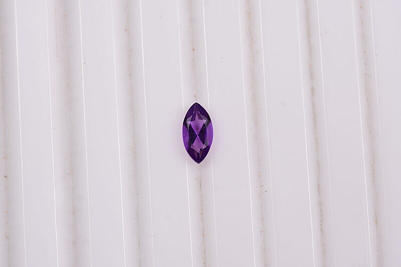 African Amethyst (Mrq 8x4 mm) 0.50 ctw Loose Gemstone