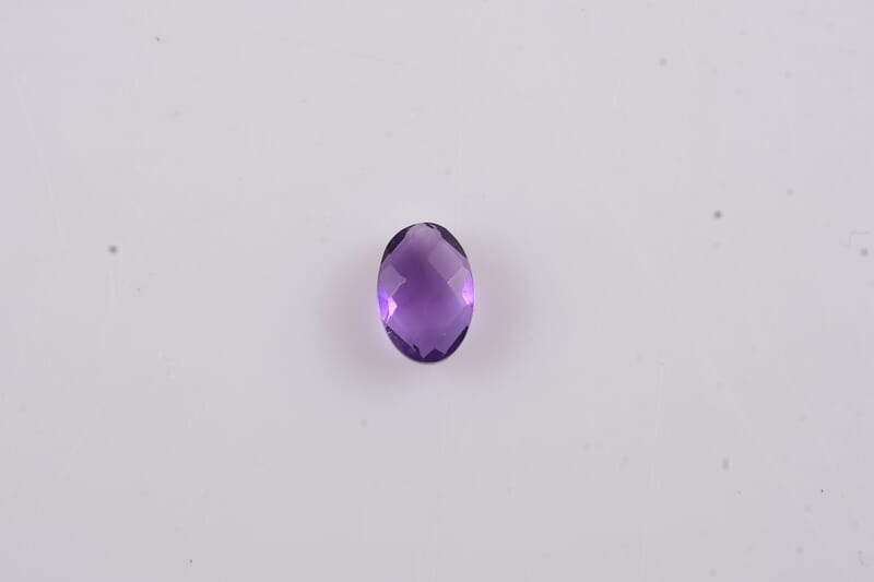 African Amethyst (Ovl 6x4 mm) 0.43 ctw Loose Gemstone