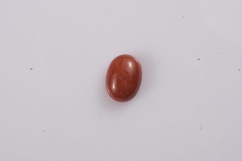 Red Jade (Ovl 8x6 mm) 1.40 ctw Loose Gemstone