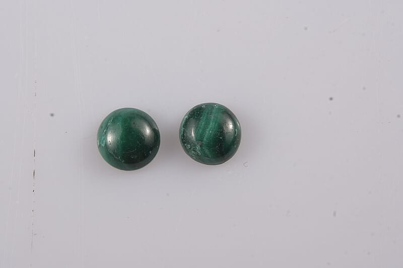 African Malachite (Rnd 5mm) 1.27 ctw Loose Gemstone