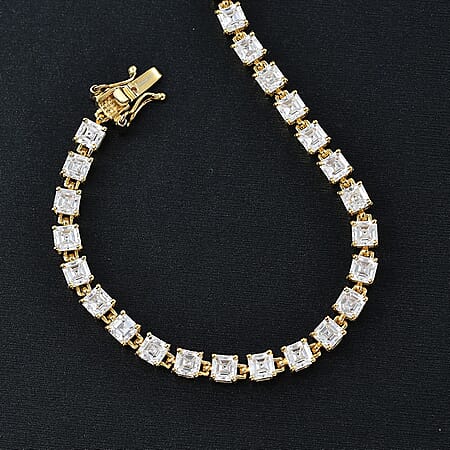 Yellow Gold Over Sterling Silver / 7.5 Inches - Product card gallery slide 2 (10177980268857)