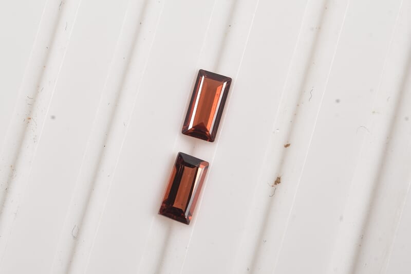 AA Mozambique Garnet (Bgt 5x2.5 mm) 0.49 ctw Loose Gemstone