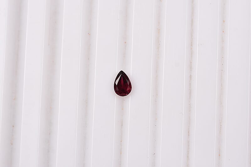 AAA Orissa Rhodolite Garnet (Pear 6x4 mm) 0.55 ctw Loose Gemstone