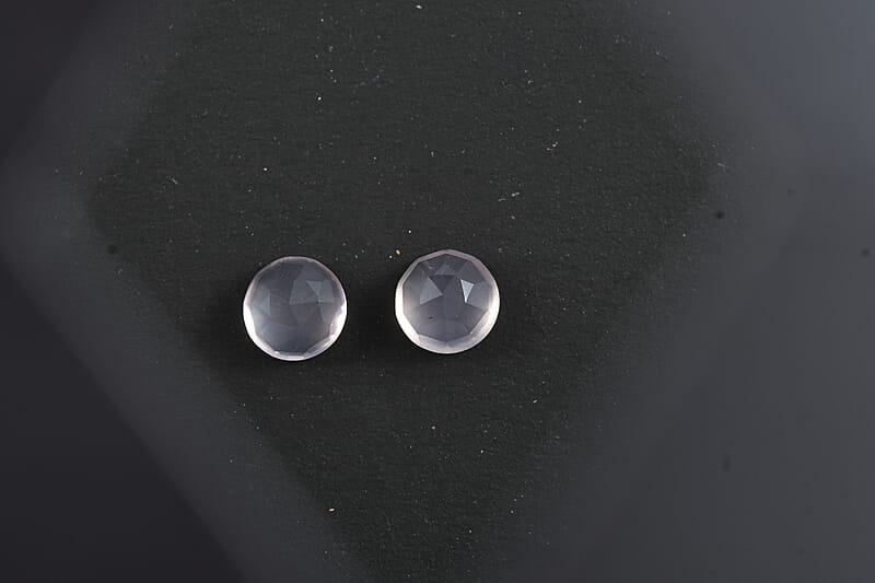 Galilea Rose Quartz (Rnd 5 mm) 0.95 ctw Loose Gemstone