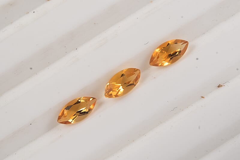 Serra Gaucha Citrine (Mrq 10mm) 0.34 ctw Loose Gemstone