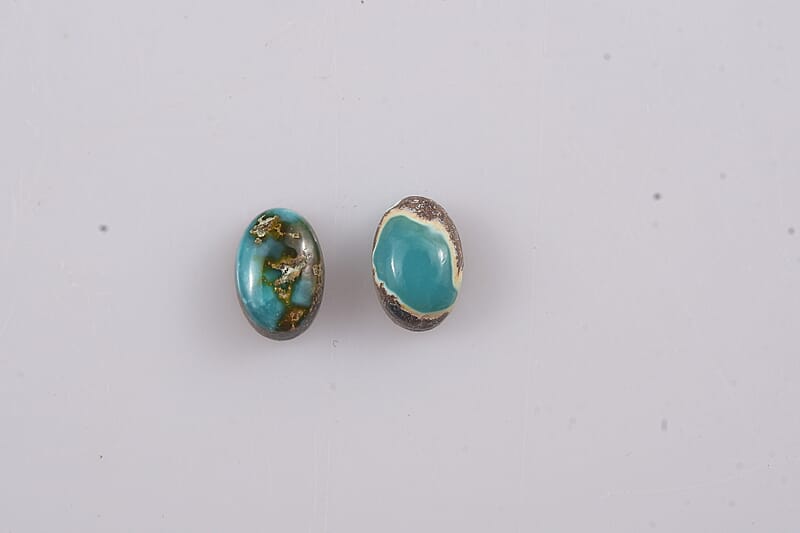 Sierra Nevada Turquoise (Ovl 6x4 mm) 0.82 ctw Loose Gemstone