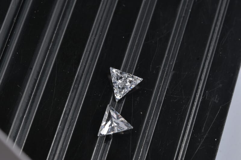 Zirconia by Swarovski (Triangle 5 mm) 0.66 ctw Loose Gemstone
