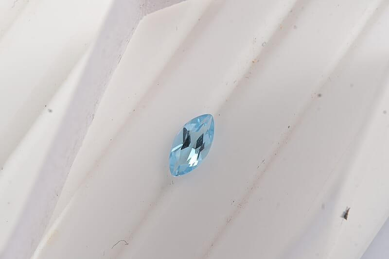 Swiss Blue Topaz (Mrq 6x3mm) Loose Gemstone 0.28 ctw Loose Gemstone