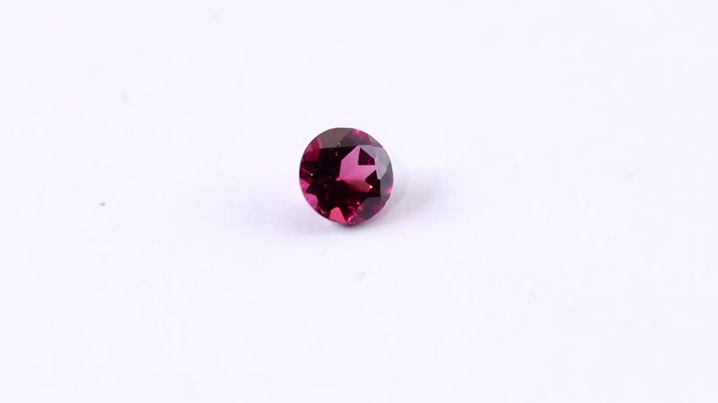 Tanzanian Wine Garnet (Rnd 5 mm) 0.51 ctw Loose Gemstone
