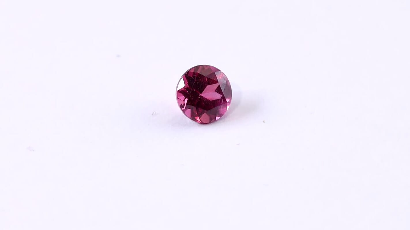 AA Tanzanian Wine Garnet (Rnd 5 mm) 0.60 ctw Loose Gemstone